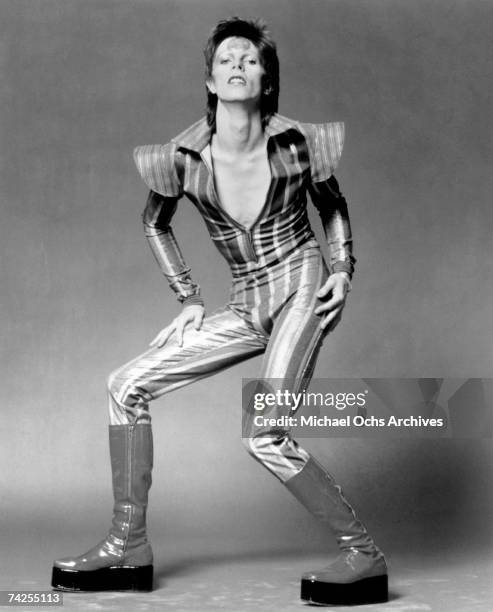 David Bowie As "Ziggy Stardust", Fotografía de noticias