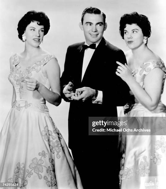 Maxine Brown, Jim Ed Brown and Bonnie Brown of the brother and sister country group "The Browns" pose for a portrait in circa 1957.