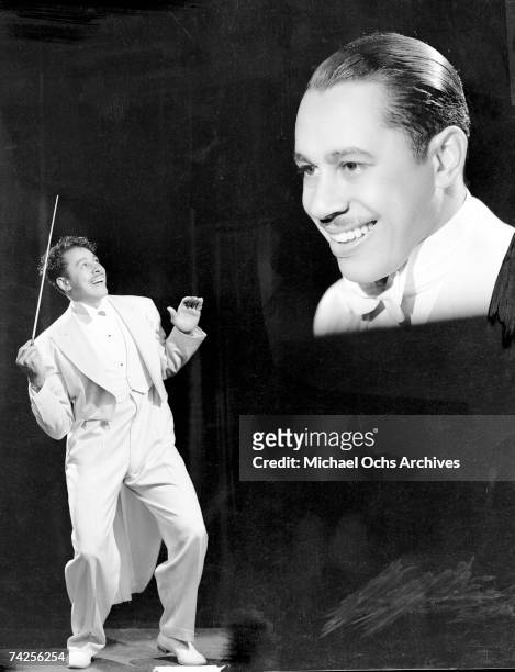Big Band leader Cab Calloway poses for a portrait circa 1938 in New York City, New York.