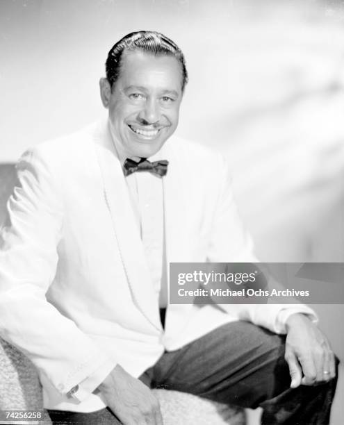 Big Band leader Cab Calloway poses for a portrait circa 1960 in New York City, New York.