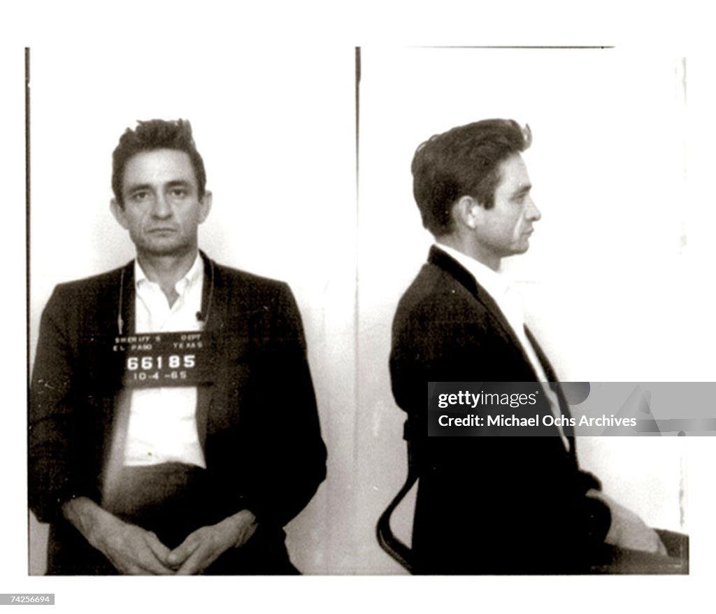 Johnny Cash Mug Shot