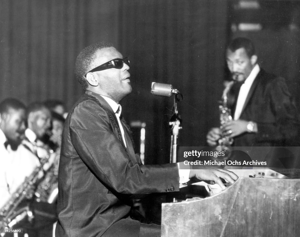 Ray Charles Performing