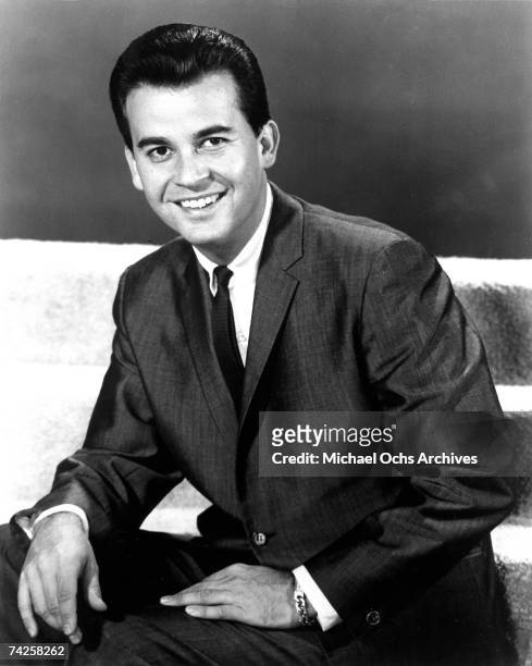 Television host Dick Clark poses for a portrait in circa 1963.
