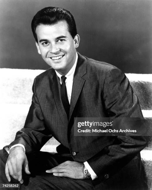 Television host Dick Clark poses for a portrait in circa 1963.