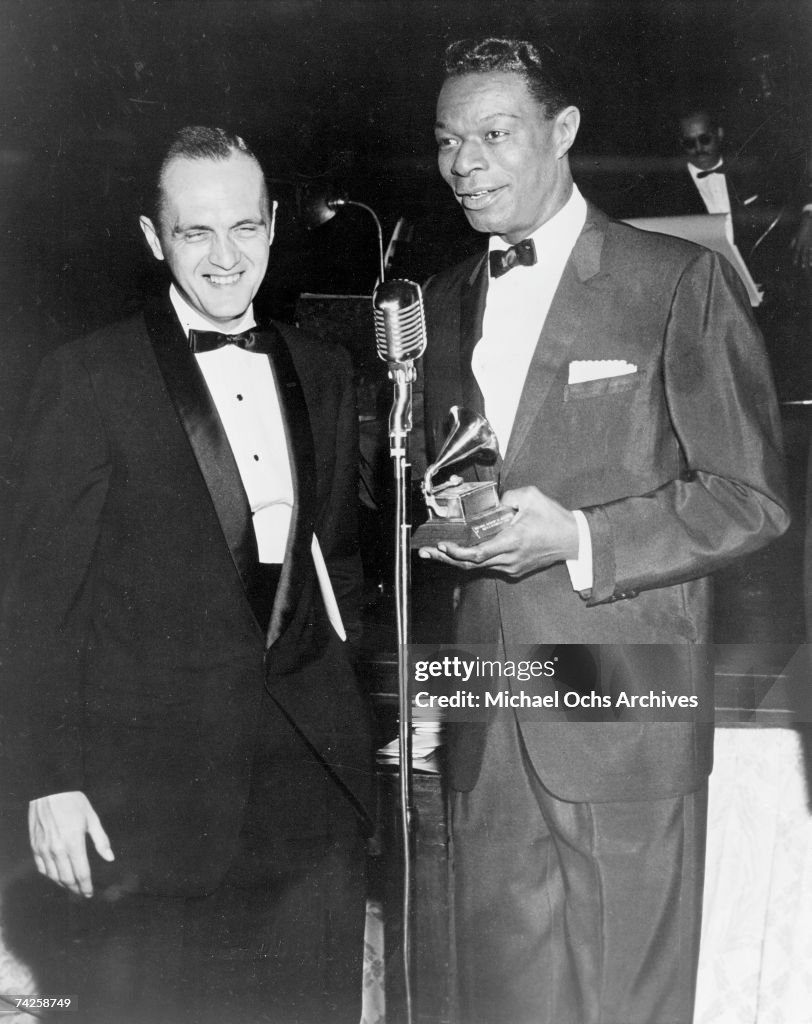 Nat "King" Cole & Bob Newhart At The Grammys