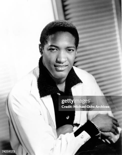 Soul singer Sam Cooke poses for a portrait circa 1962,