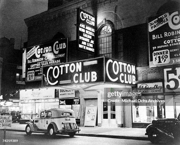 Cotton Club Marquee Cotton Club Marquee