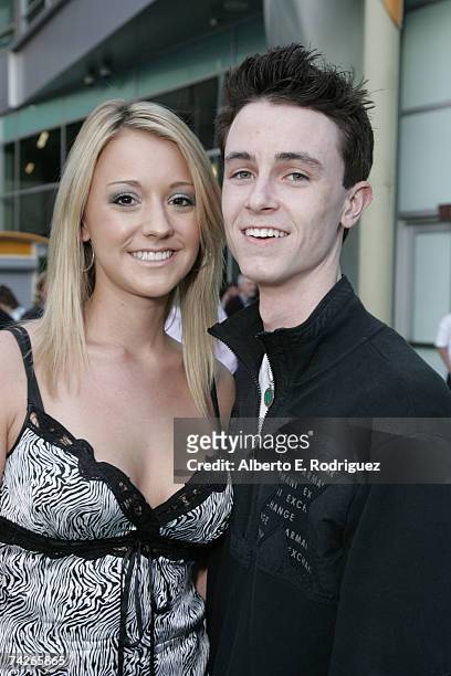 Actress Olivia Weil and actor Ryan Kelly arrive at the premiere of Picture House's film "Gracie" on May 23, 2007 in Los Angeles, California.