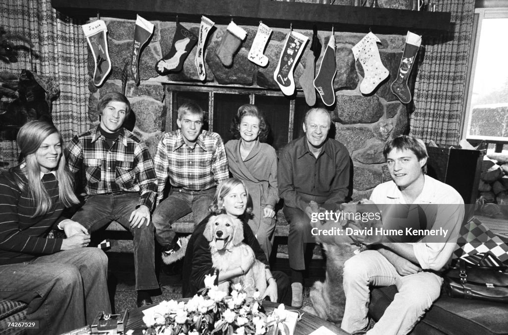 Ford Family Portrait - Christmas 1975