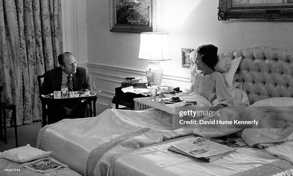 First Lady Betty Ford Recovers At Home