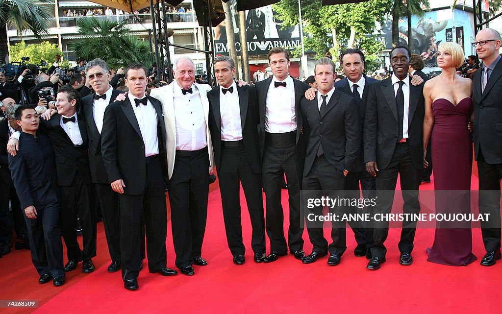 (From L) Chinese actor Shabo Qin, US act...