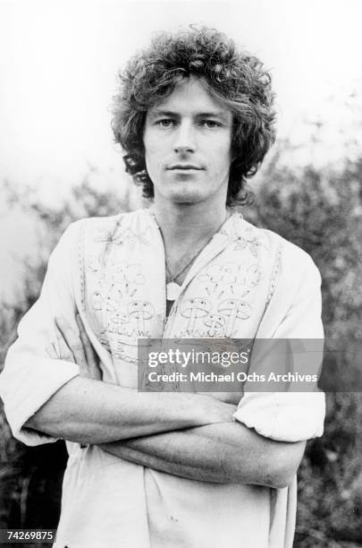 Musician Don Henley of the rock band "Eagles" poses for a portrait in circa 1976.