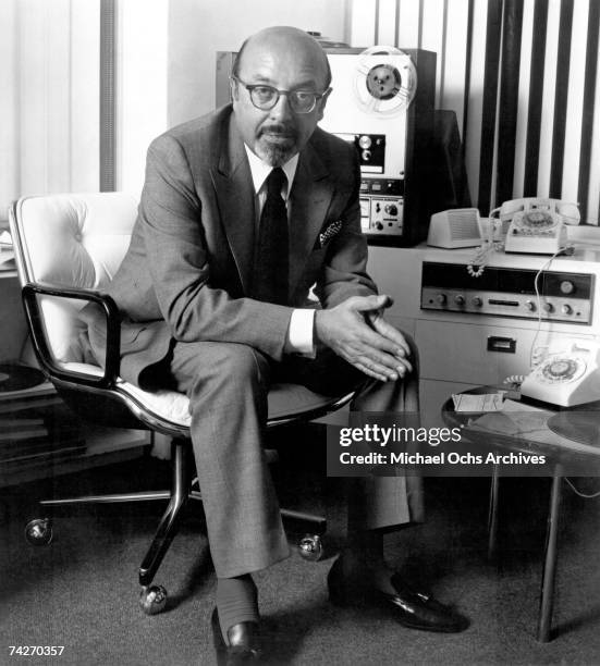 Photo of Ahmet Ertegun Photo by Michael Ochs Archives/Getty Images