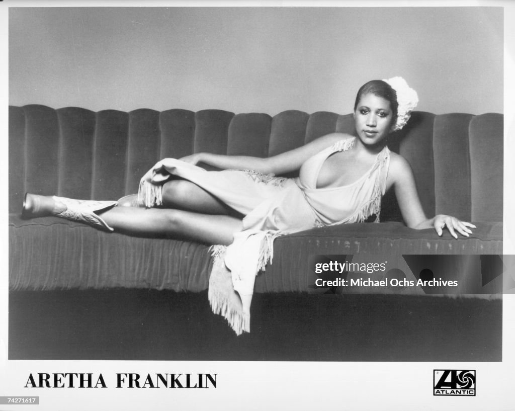 Aretha Franklin Reclining Portrait