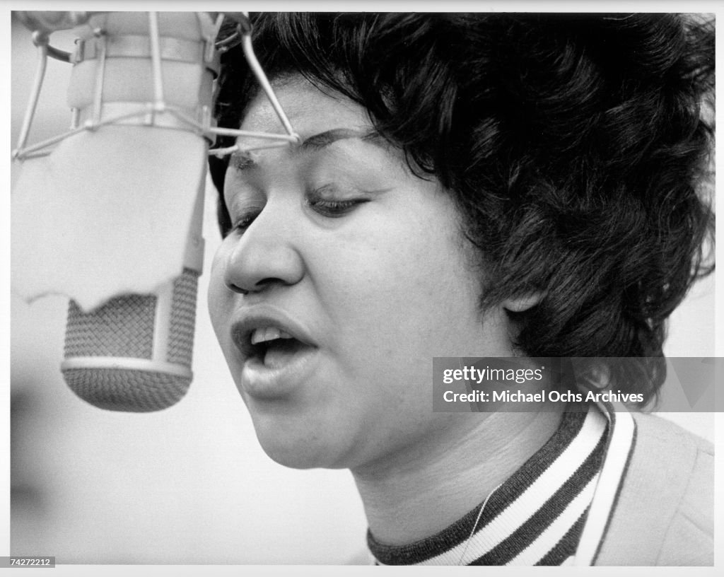 Aretha Recording In NY