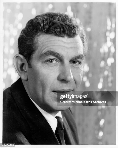 Actor Andy Griffith poses for a portrait circa 1970 in Los Angeles, California.