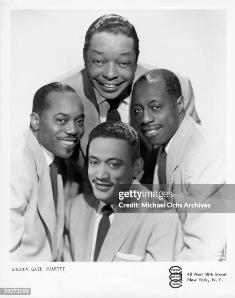 Photo of Golden Gate Quartet Photo by Michael Ochs Archives/Getty Images