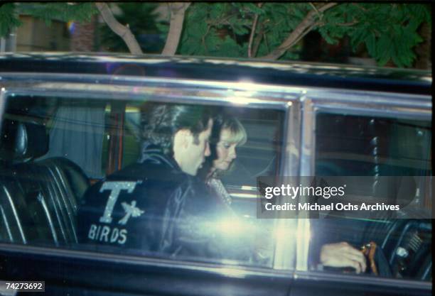 Olivia Newton John and John Travolta at a 'Grease' Premiere event Photo of Grease Premier Photo by Michael Ochs Archives/Getty Images