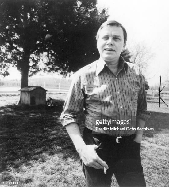 Photo of Tom T. Hall Photo by Michael Ochs Archives/Getty Images