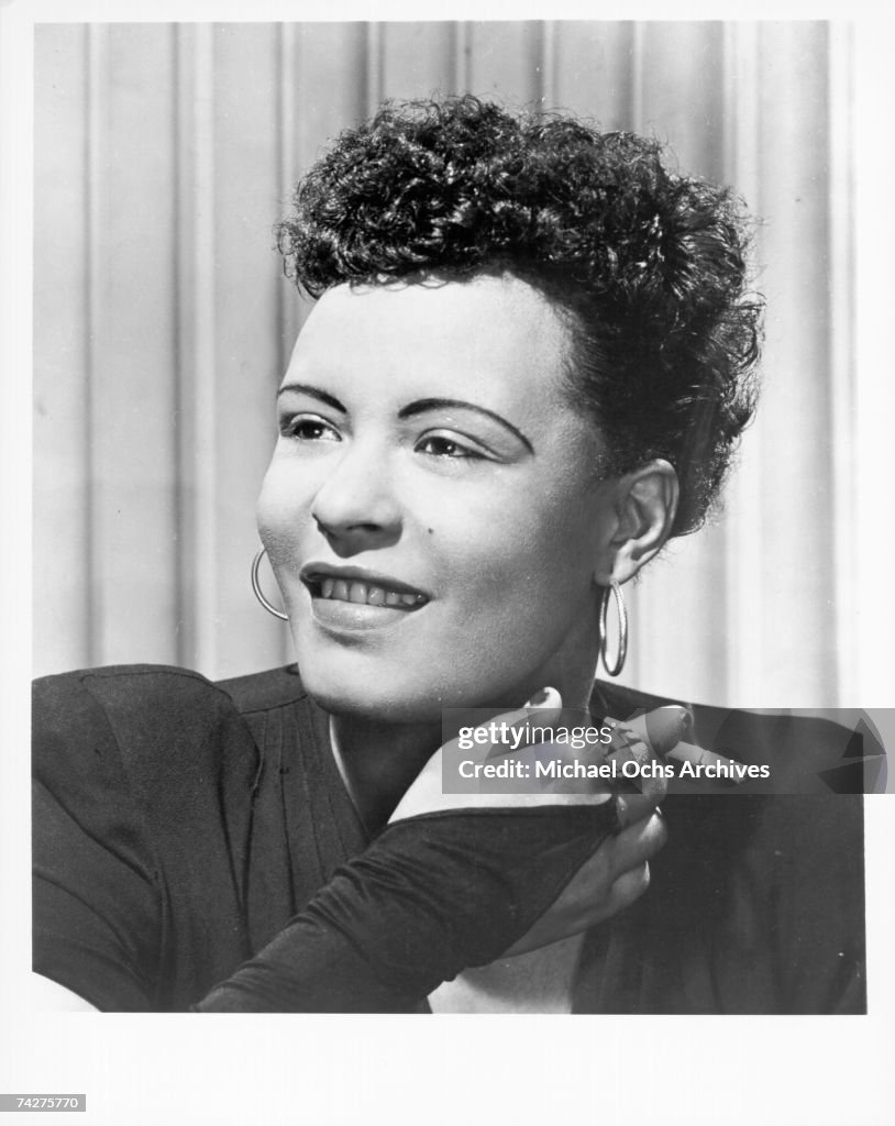 Billie Holiday With A Cigarette