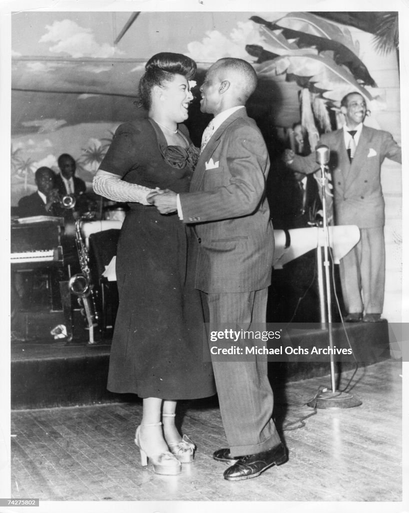 Billie Holiday Dancing