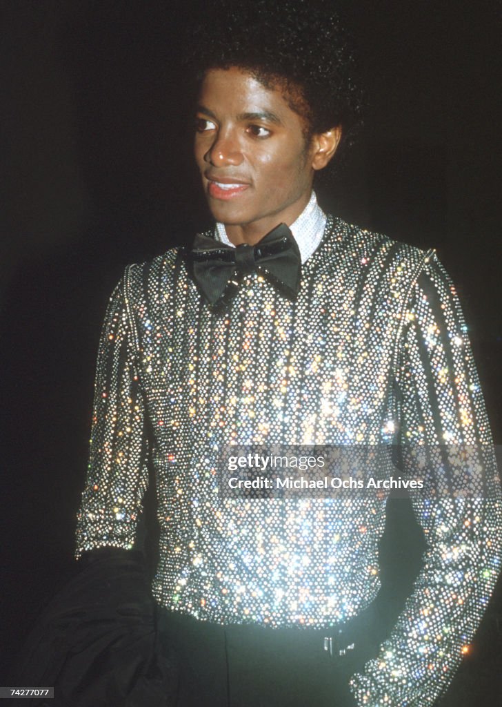 Michael Jackson In Sequin Shirt