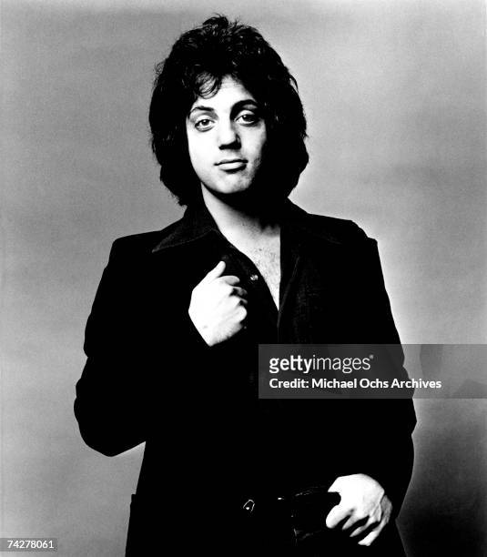 Singer/songwriter Billy Joel poses for a portrait in circa 1974.