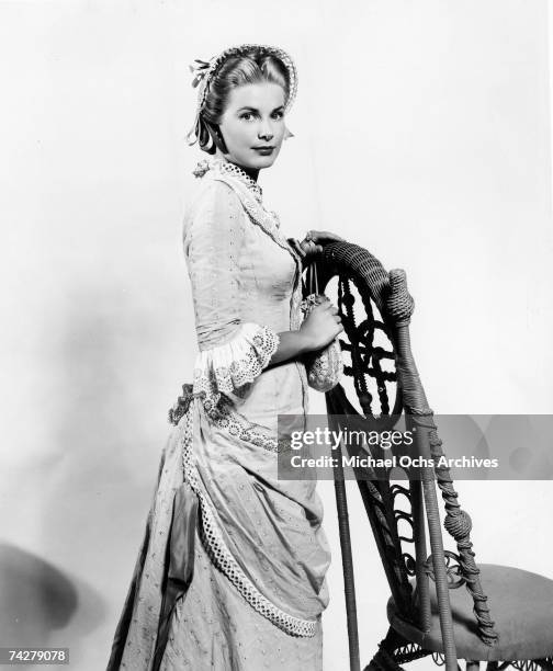 Photo of actress Grace Kelly in the 1952 film "High Noon."