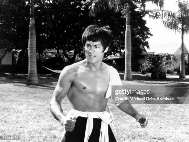 Photo of Bruce Lee Photo by Michael Ochs Archives/Getty Images