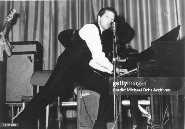Photo of Jerry Lee Lewis Photo by Michael Ochs Archives/Getty Images