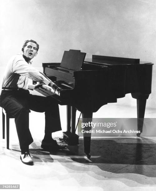 Photo of Jerry Lee Lewis Photo by Michael Ochs Archives/Getty Images