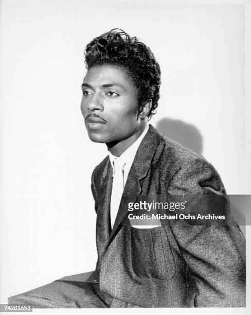 Musician Little Richard poses for a portrait in circa 1957.