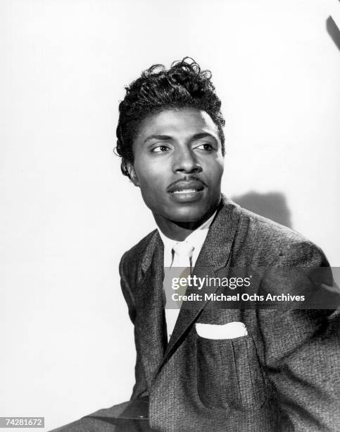 Musician Little Richard poses for a portrait in circa 1956.