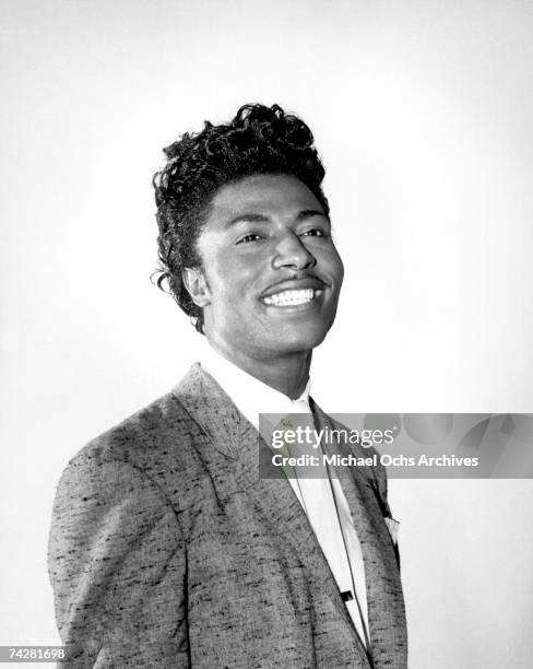 Musician Little Richard poses for a portrait in circa 1956.