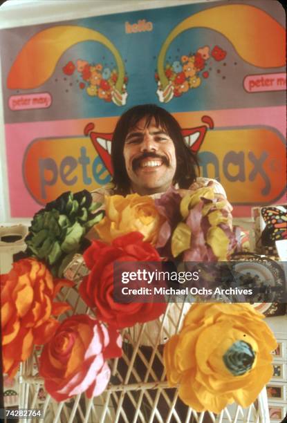 Photo of Peter Max Photo by Michael Ochs Archives/Getty Images