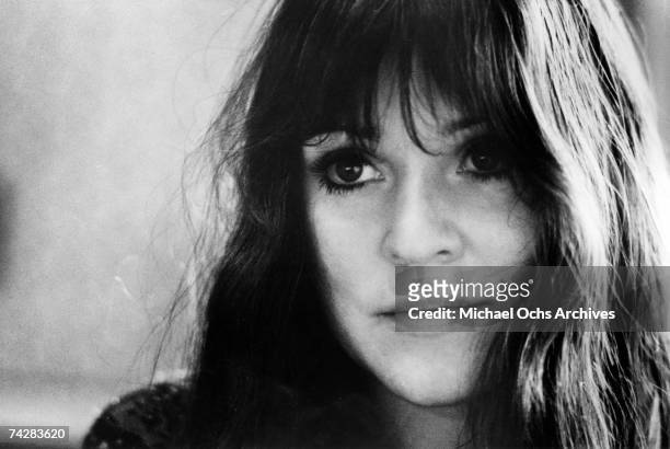 Singer songwriter Melanie poses for a Neighborhood Records publicity photo circa 1972 in New York City, New York.