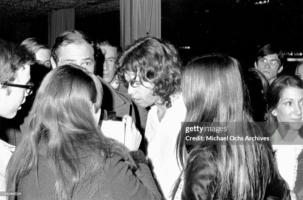 Jim Morrison Attends An Event