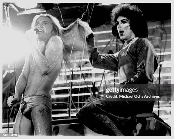 Movie still from the 1975 film 'The Rocky Horror Picture Show released in 1975. (Photo by