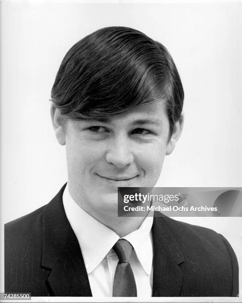 Singer Brian Wilson of the rock and roll band "The Beach Boys" poses for a portrait in circa 1961.