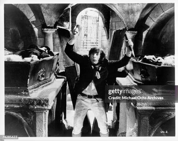 Actor and director Roman Polanski in the film 'Dance of the Vampires', aka 'The Fearless Vampire Killers'. Photo by Michael Ochs Archives/Getty Images