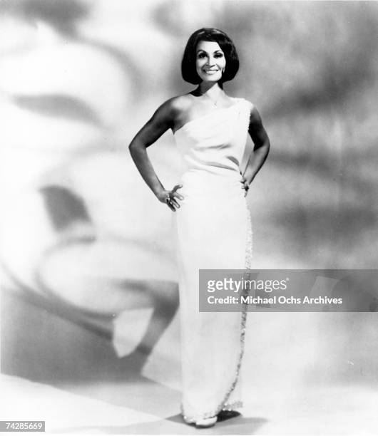 Actress, singer and dancer Chita Rivera pose for a portrait circa 1970.