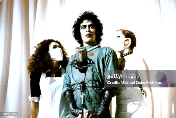 Movie still from the 1975 film 'The Rocky Horror Picture Show released in 1975. (Photo by