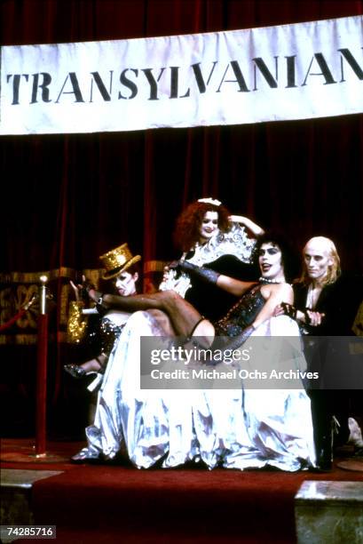 Movie still from the 1975 film 'The Rocky Horror Picture Show released in 1975. (Photo by