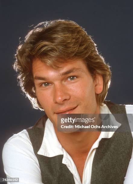 Actor and dancer Patrick Swayze poses for a portrait on July 27, 1982 in Los Angeles, California. Photo by Michael Ochs Archives/Getty Images
