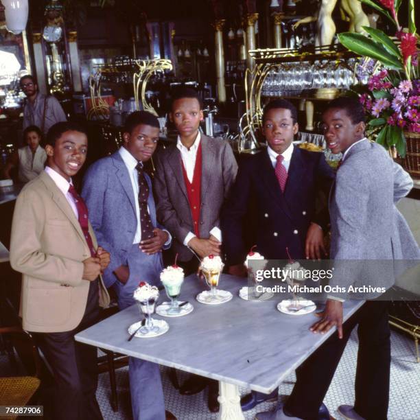 Photo of New Edition Photo by Michael Ochs Archives/Getty Images