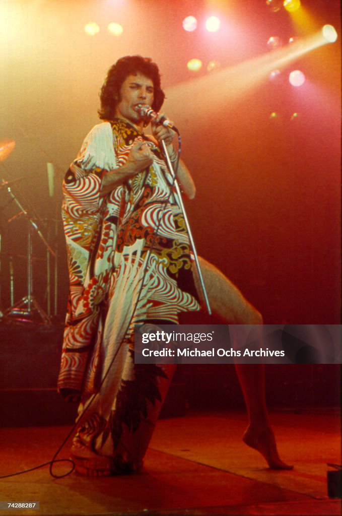Freddie Mercury Performing in LA