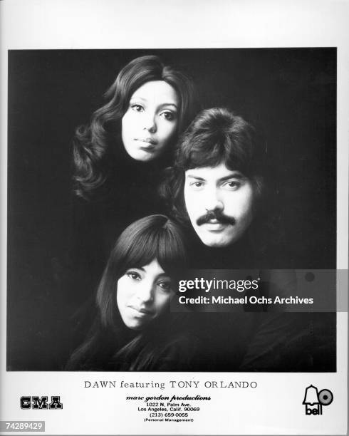 Photo of Tony Orlando & Dawn Photo by Michael Ochs Archives/Getty Images