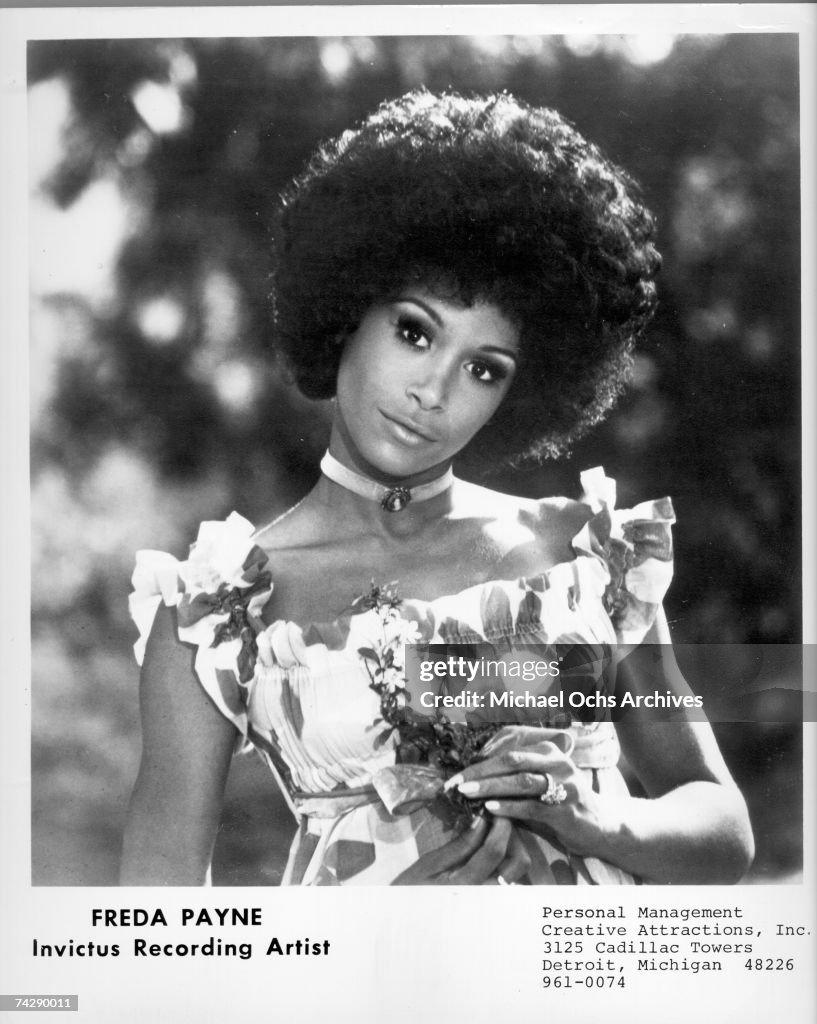 Freda Roe Photo of Freda Payne Photo by Michael Ochs Archives/Getty Images News ...