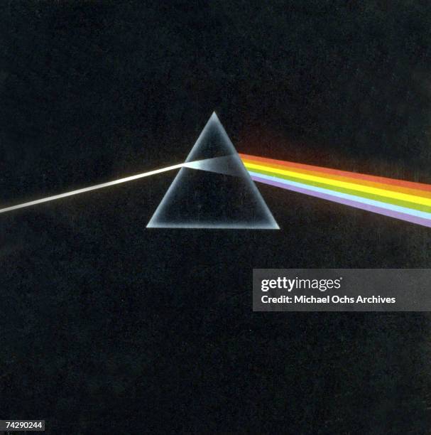 Album cover of Pink Floyd's Dark Side Of The Moon released in 1973. Photo by Michael Ochs Archives/Getty Images