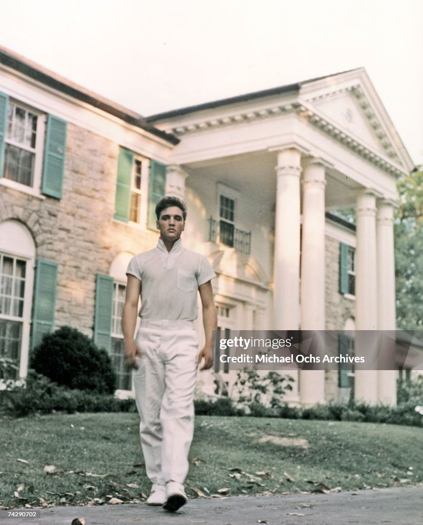 Elvis Presley at Graceland